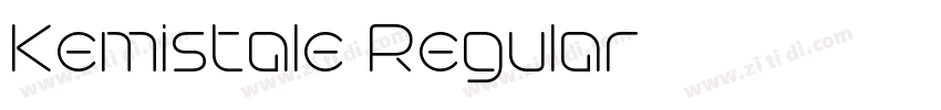 Kemistale Regular字体转换 Kemistale Regular字体转换